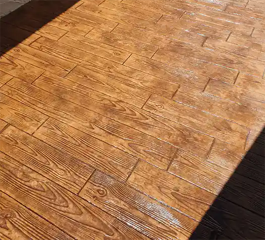Hormigón impreso variedad de diseños y acabados