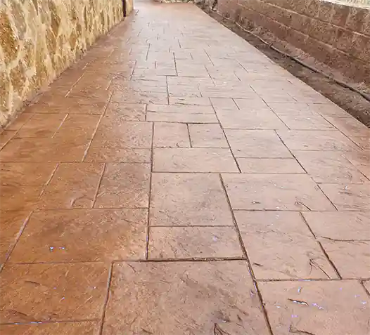 Hormigón impreso Obra en Avila